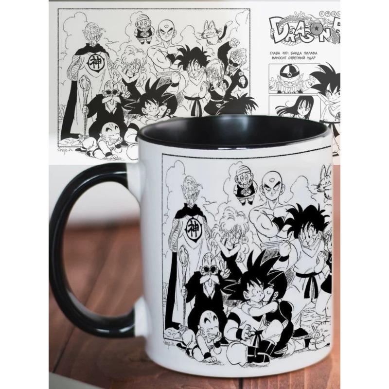 Dragon Ball cartoon hand-paint - Anime Merchandise Mugs review and price