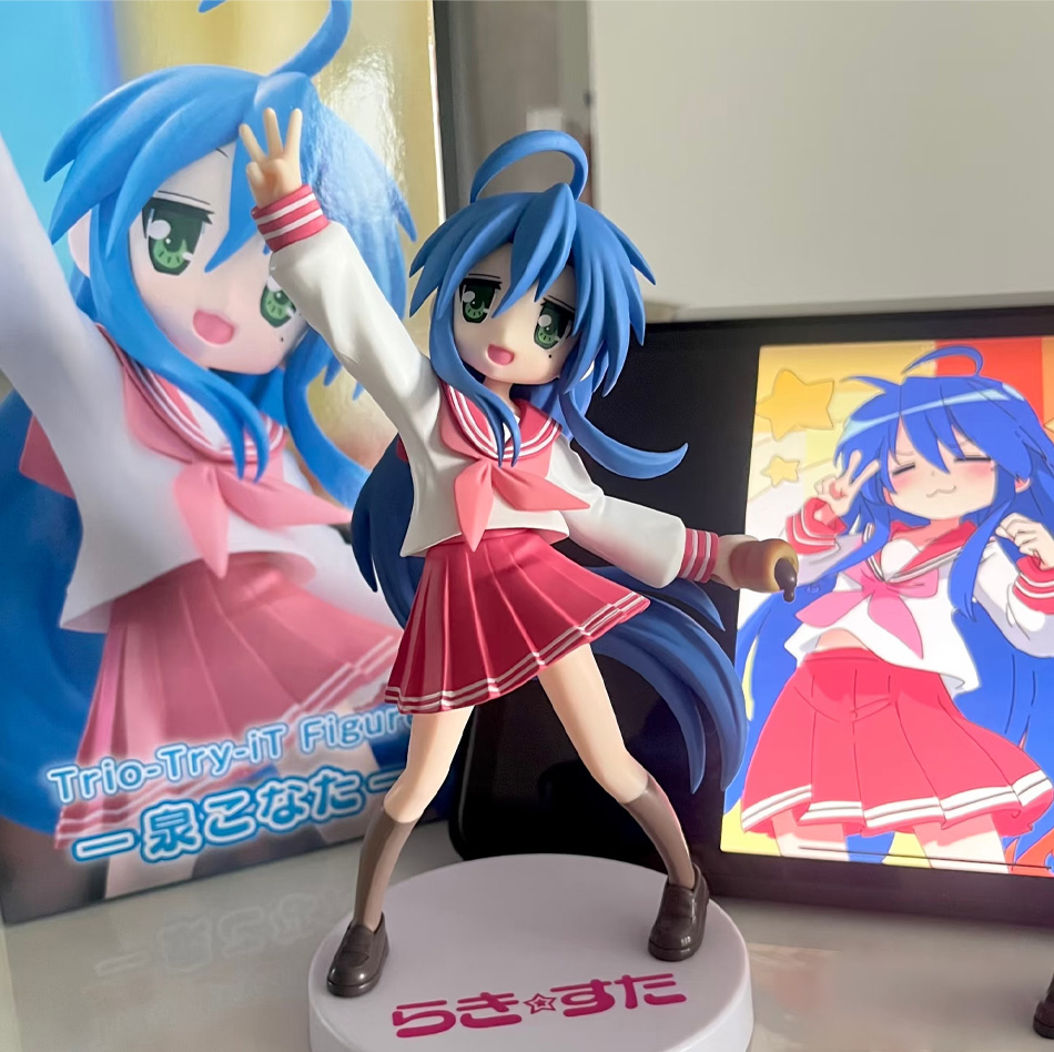 17cm Anime Lucky Star Izumi Ko - Good Smile Company Figma review and price