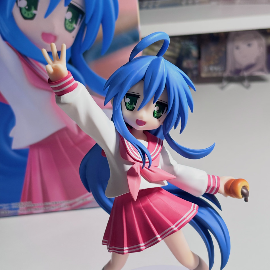 17cm Anime Lucky Star Izumi Ko - Good Smile Company Figma review and price