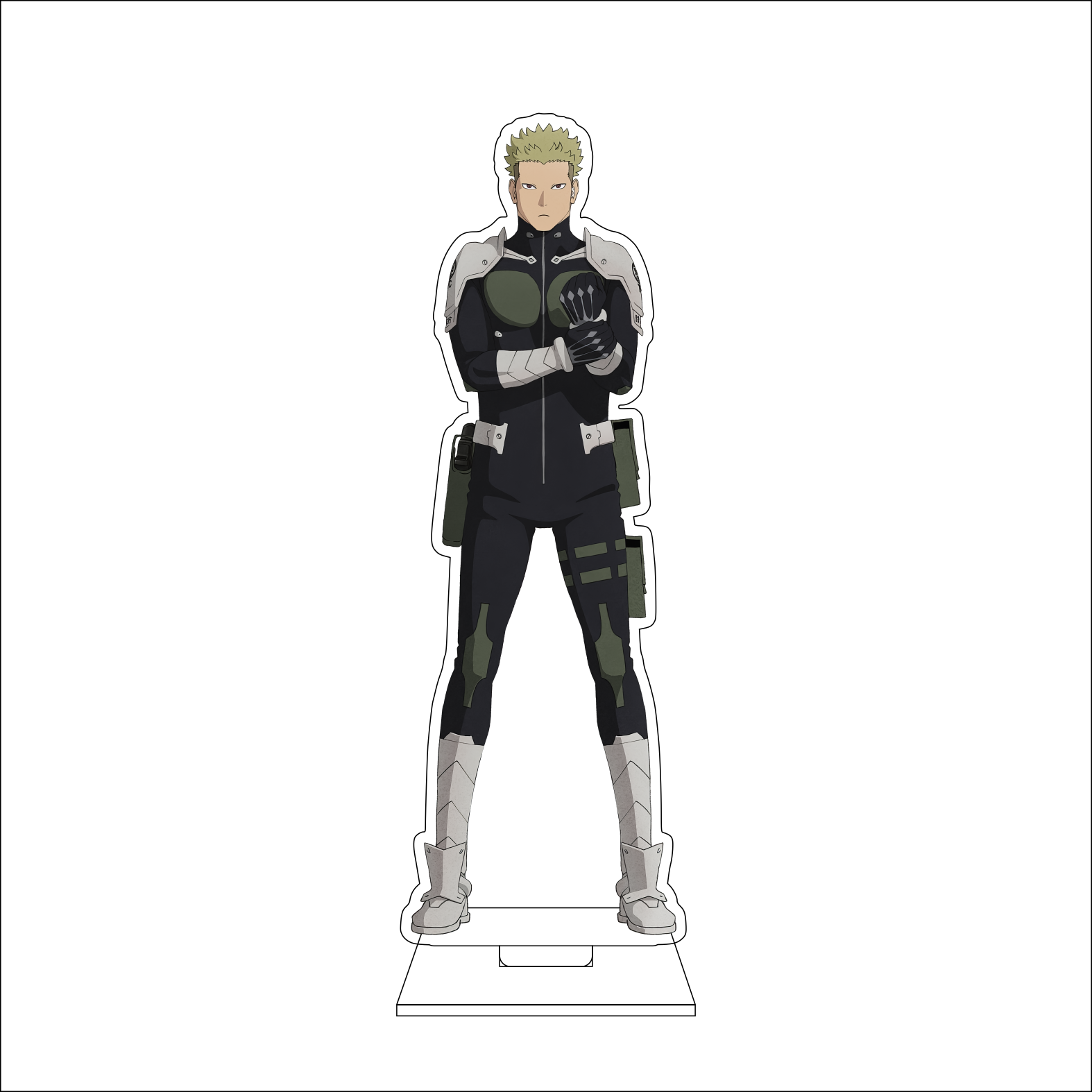 16CM Anime Kaiju No.8 Cosplay  - Anime Merchandise Collection review and price